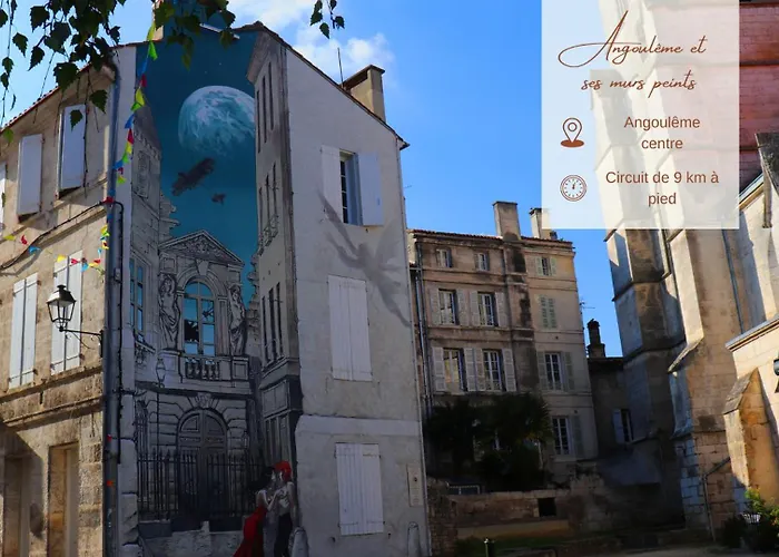 Le Cineaste -terrasse -vivre Au Coeur D'angouleme Apartment